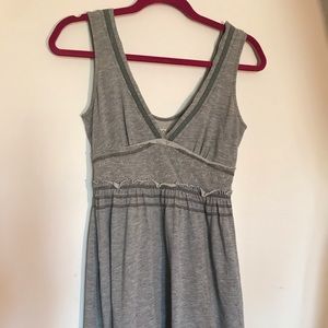 Free People Sleeveless Dress with Eyelet Trim XS